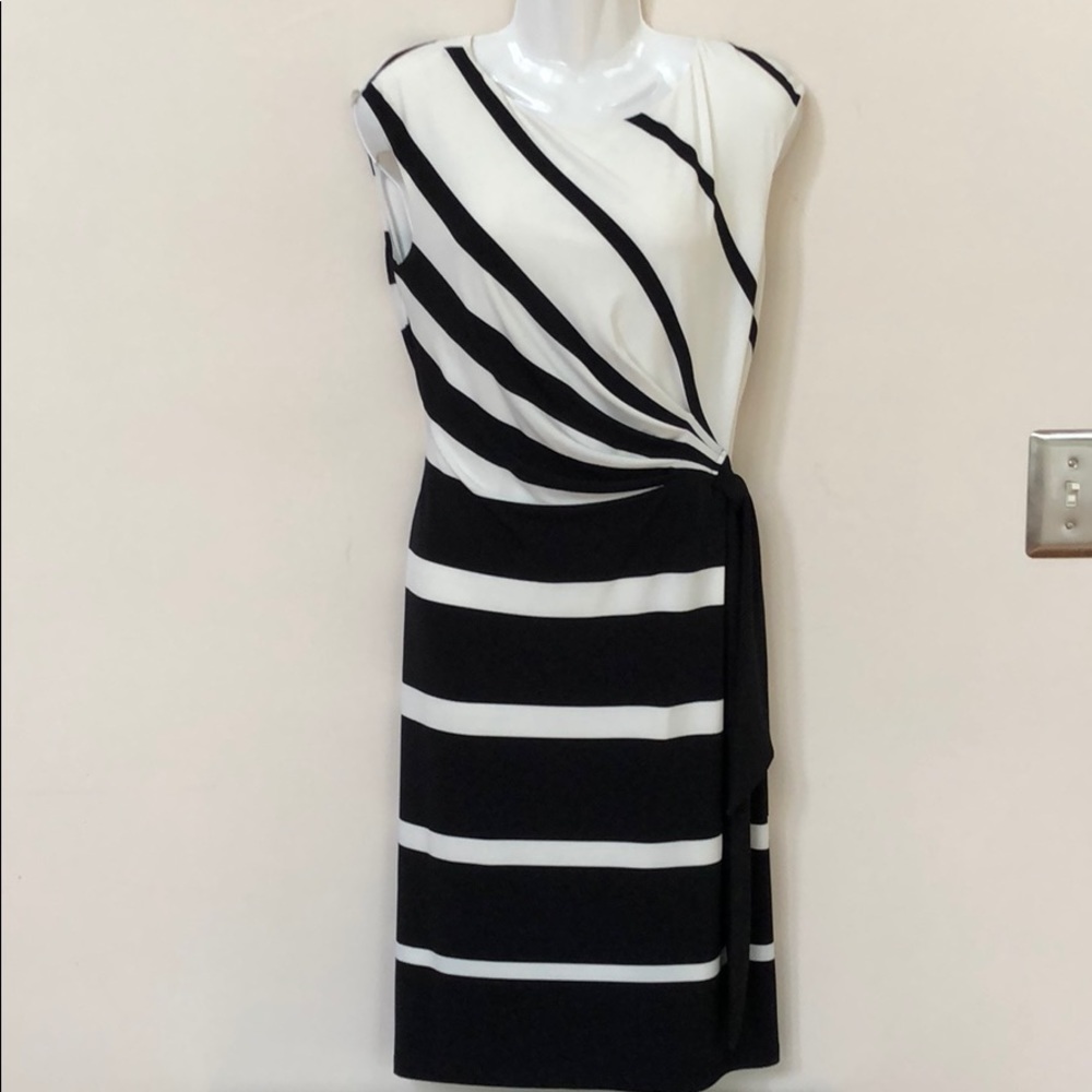 Ralph Lauren Black/White Dress